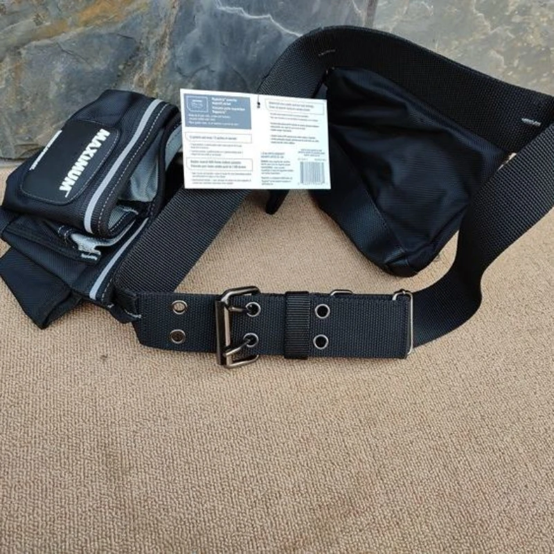 Tool Waist Bag Belt Large Capacity Repair Installation Multifunctional Tool Waist Bag Thickened Canvas Hardware Tools Packaging