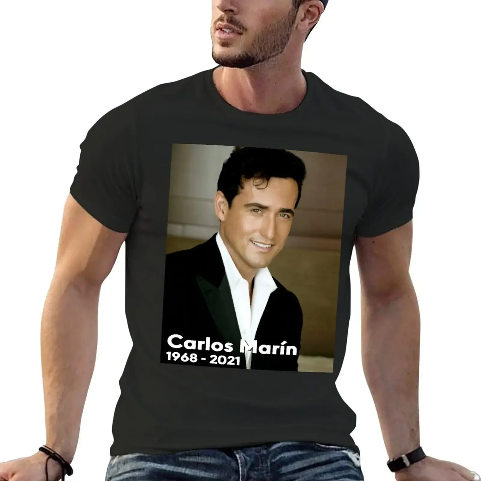 

Il Divo Remember Carlos Marin 1968 - 2021 T-Shirt graphic tee shirt customs design your own summer top plain t shirts men