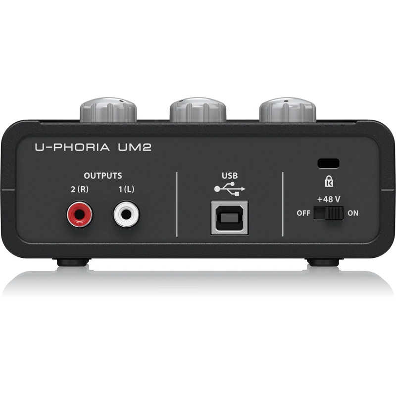 BEHRINGER UMC22/ UM2/UMC202HD Microphone Amplifier Live Recording