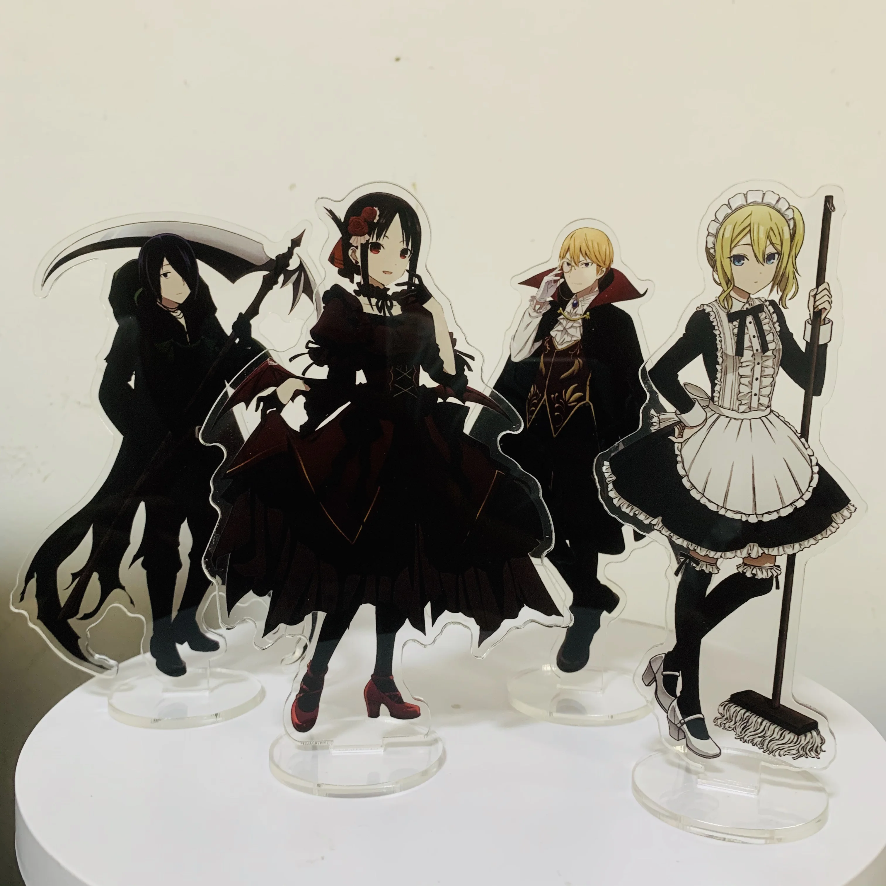 Anime Kaguya-sama: Love Is War Figure Shinomiya Kaguya Acrylic Stands Shirogane Miyuki Character Model Fans Collecting Gifts