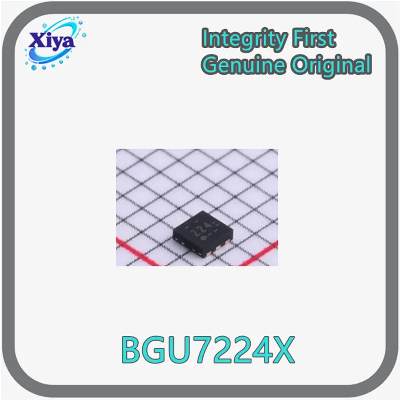 (2/20 units) BGU7224X Marking 224 DFN-6 RF Amplifier – 100% Brand New & Original; Integrity First Fast Shipping