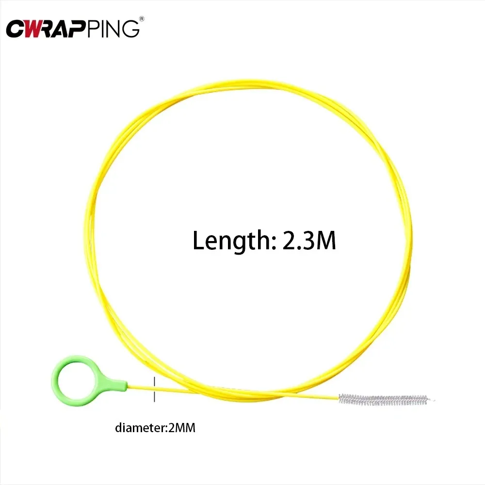 2,3 m Auto Kanalisation Unclogger Reinigungs bürste Auto Schiebedach lange Schlauch Abfluss Loch Abfluss Unclogger Auto Rohr Werkzeug reiniger Autozubehör