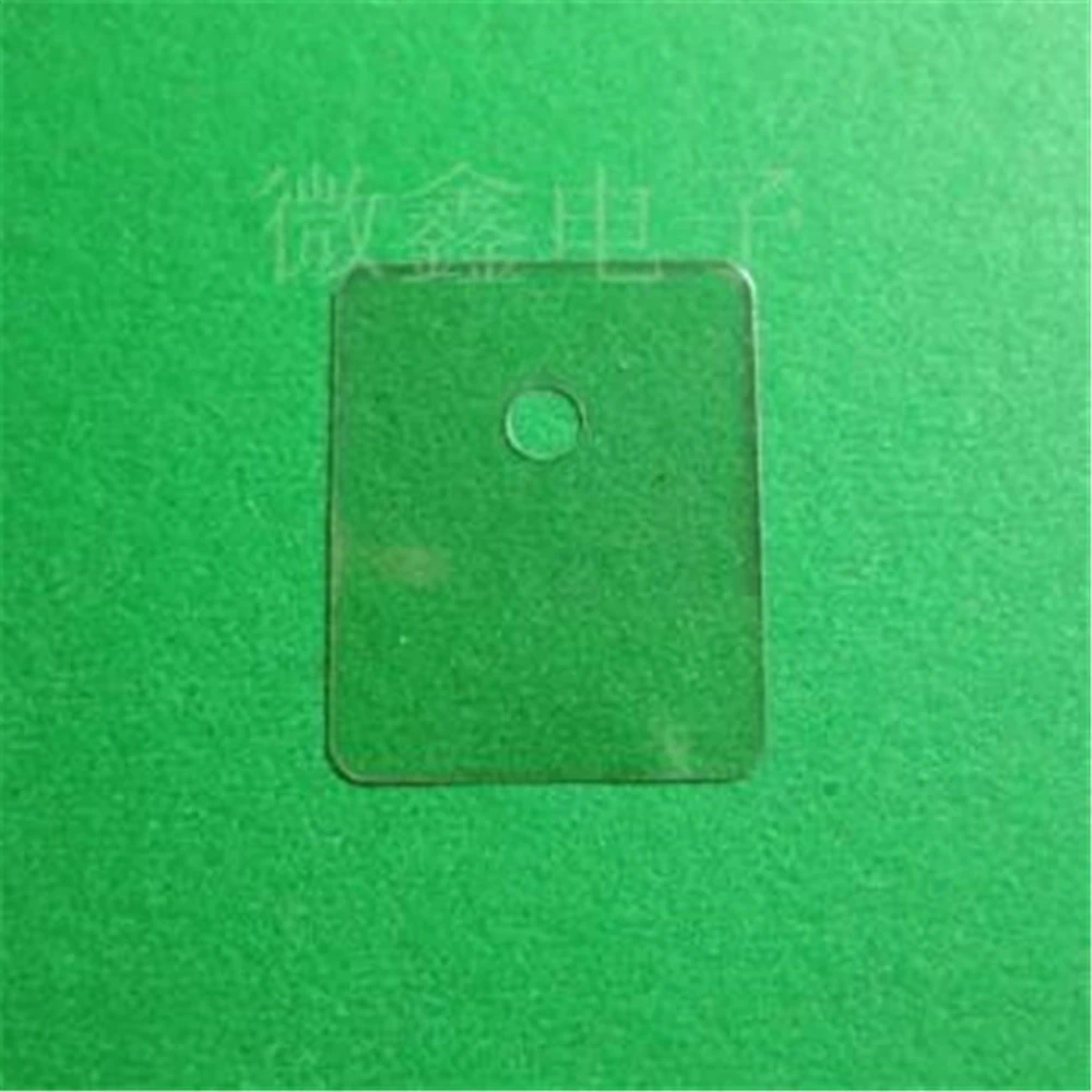 1 pack（1000pcs）Natural Mica Sheet TO-3P Insulating Sheet 20*25*0.12MM