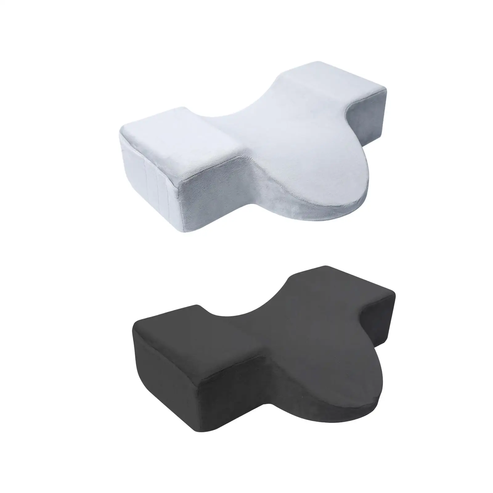 Cuscino per estensione ciglia per salone di bellezza Cuscino per ciglia in memory foam con velluto