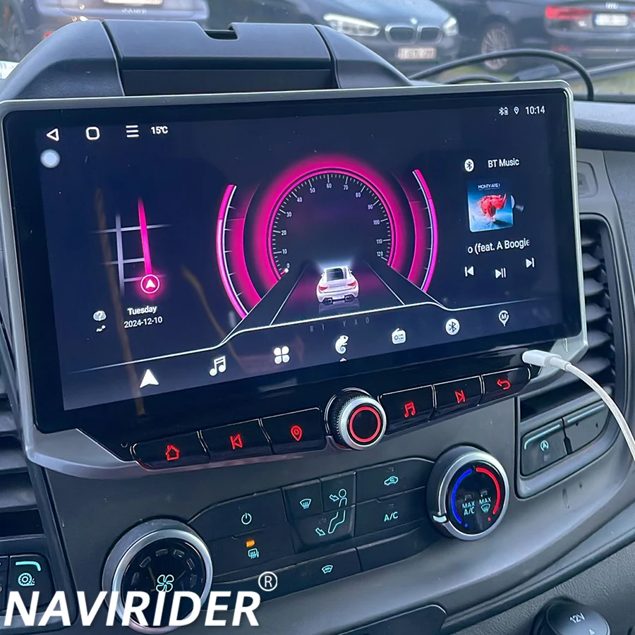 

10.88" For Ford Transit 2022 2023 Qled Screen Android 14 Carplay Player Android Auto Multimedia Video Radio GPS Stereo Head Unit