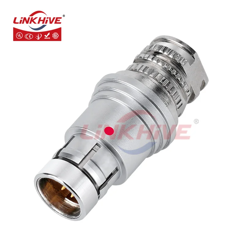 Compatible with ODU Mini Snap SS Series F Short Plug 1F 2F AF 3F 4F 2 3 4 5 6 8 9 10 12 18 8+1 2+2 19 Pin Push Pull Connector
