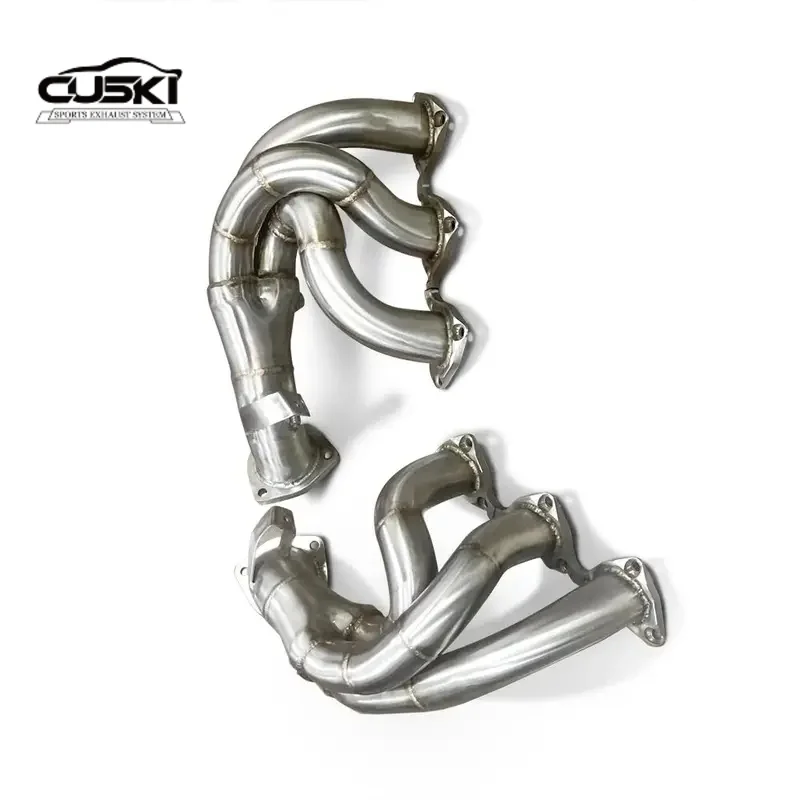 High Flow Exhaust Manifold for Porsche Cayman 718GT4 RS 4.0 2021-2024 quality stainless steel car Exhaust Modification