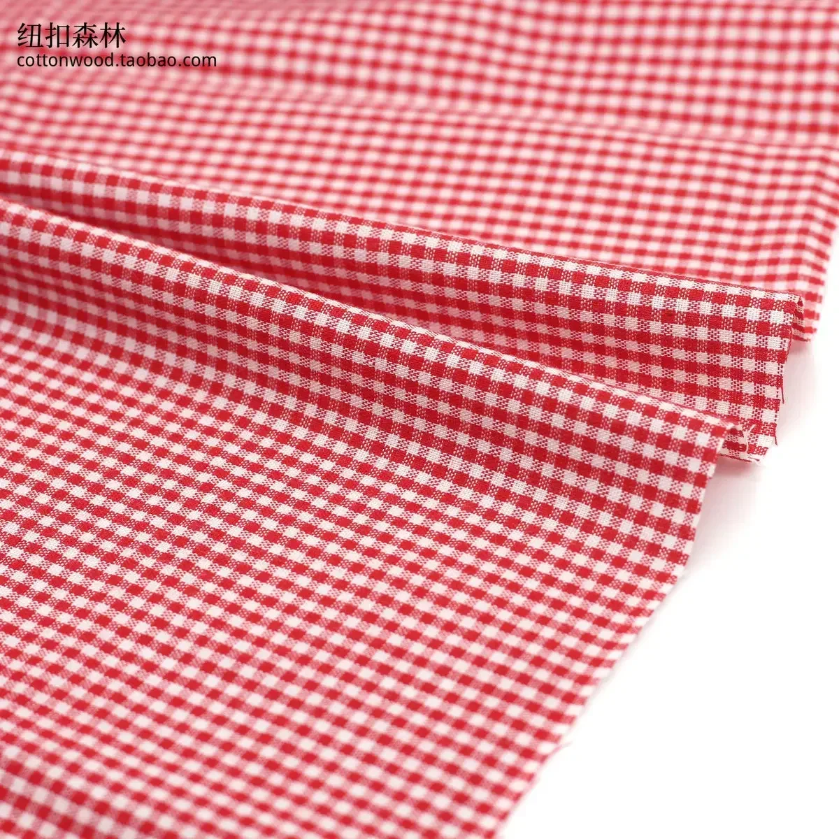 140x50cm Cotton Christmas Green White Colorful Grid Fabric Baby Clothes Handmade Fabric DIY Shirt Dress Fabric Made Sewing