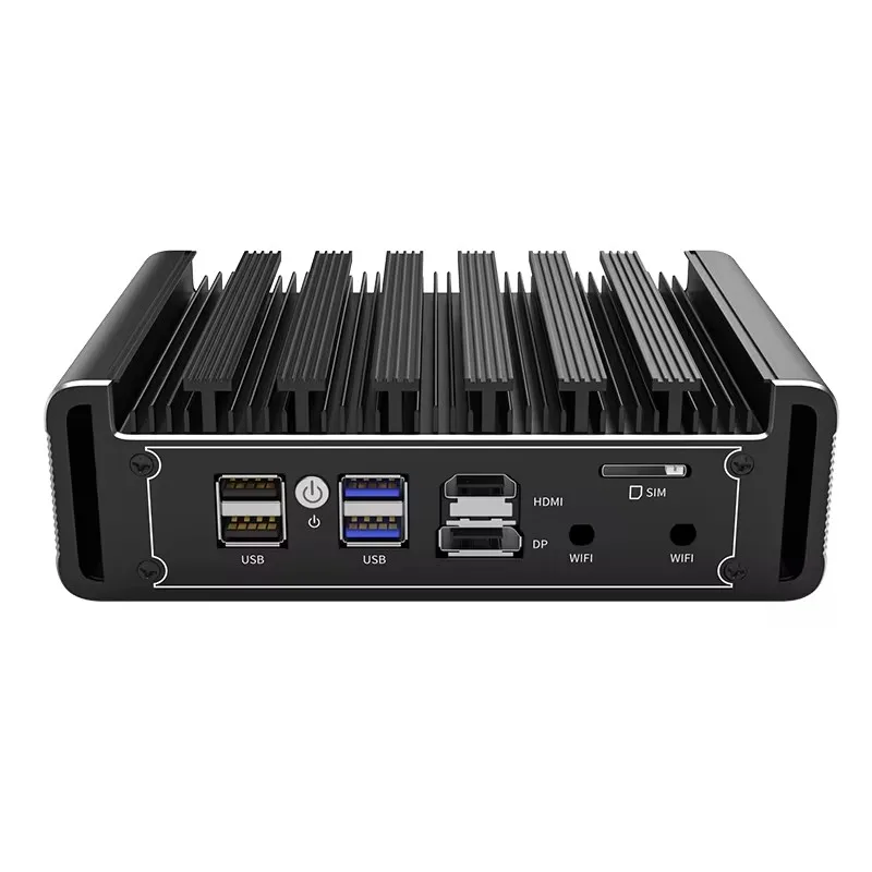 Topton Router Mini PC Intel N100, versi Top 4x2.5G i226-V LAN Firewall Mini, Proxmox VPN Server pfSense OPNsense AES-NI