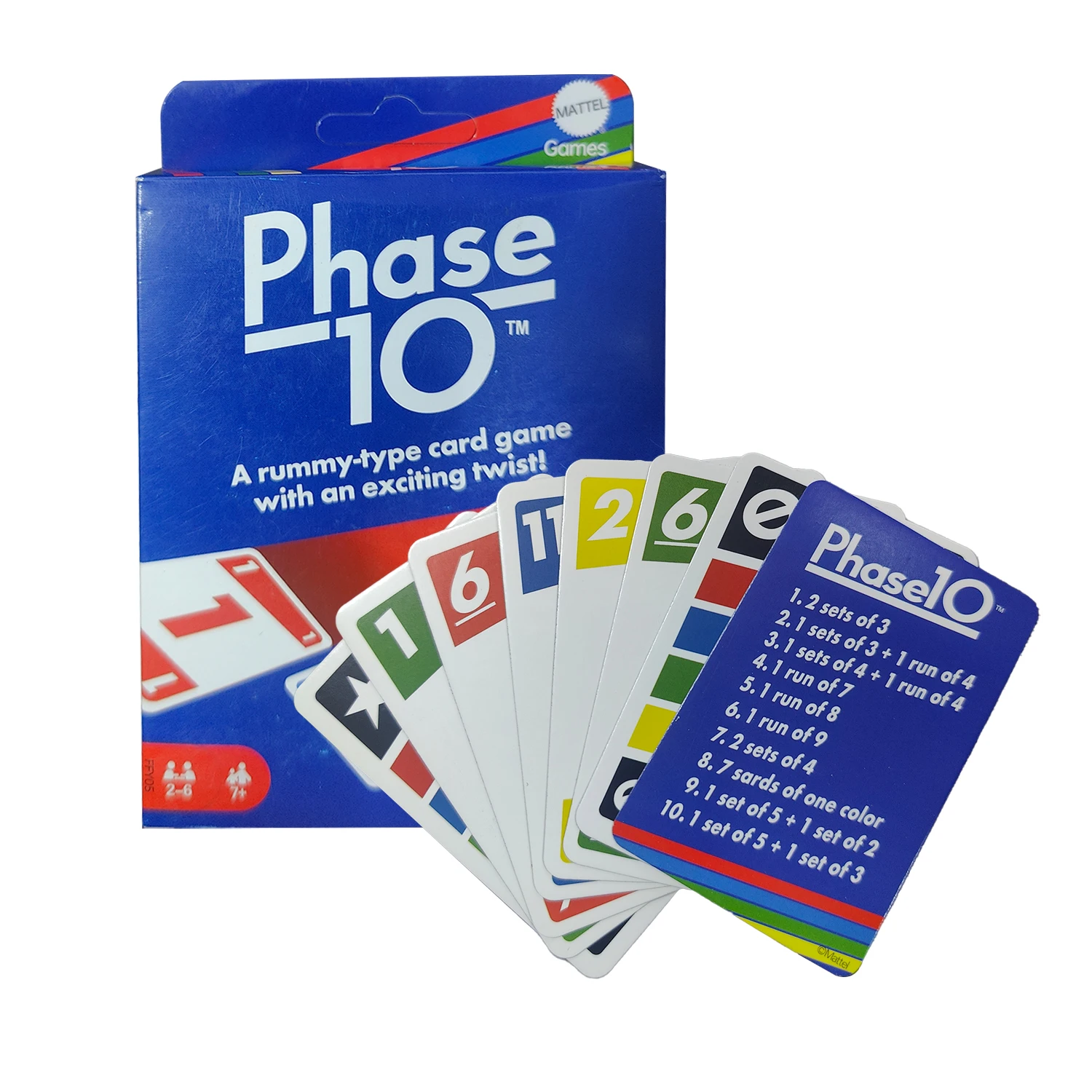 UNO Cards Games Phase 10 Card for Kids Family Rummy-type Card Board Game Funny Uno  Card for Christmas Gift Drop Shipping