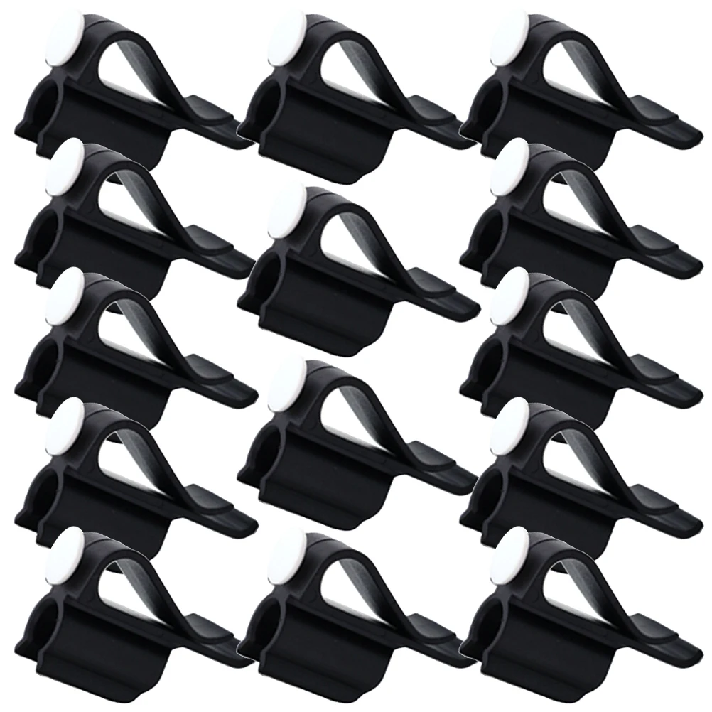 

14 Pcs Golf Club Clip Attachment Putter Accessory Grace Holder for Bag Plastic Clamp