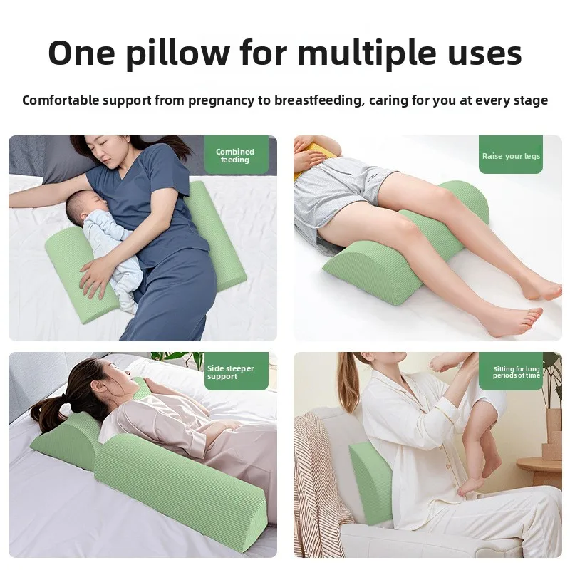 หมอนสำหรับหญิงตั้งครรภ์ ป้องกันเอว หมอนรองนอนตะแคง หมอนรองให้นมบุตร แฮนด์ฟรี สำหรับคุณแม่ตั้งครรภ์