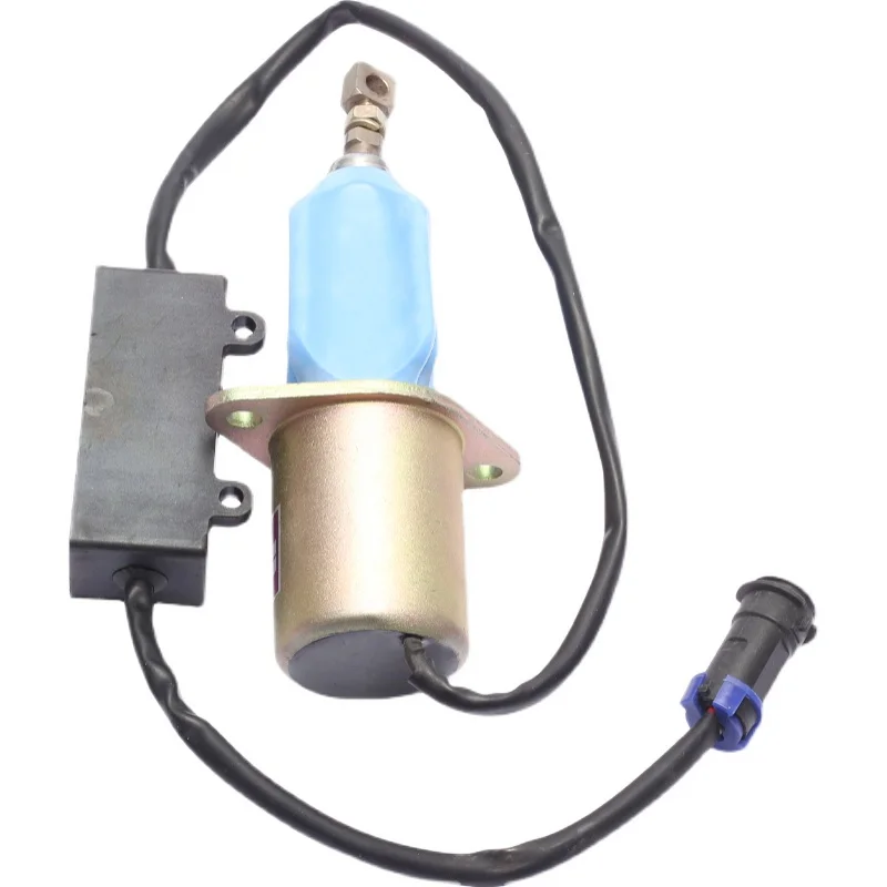 

For Xichai heavy truck flameout switch SD-005A2 fuel cut-off solenoid valve excavator flameout solenoid valve 12V 24V
