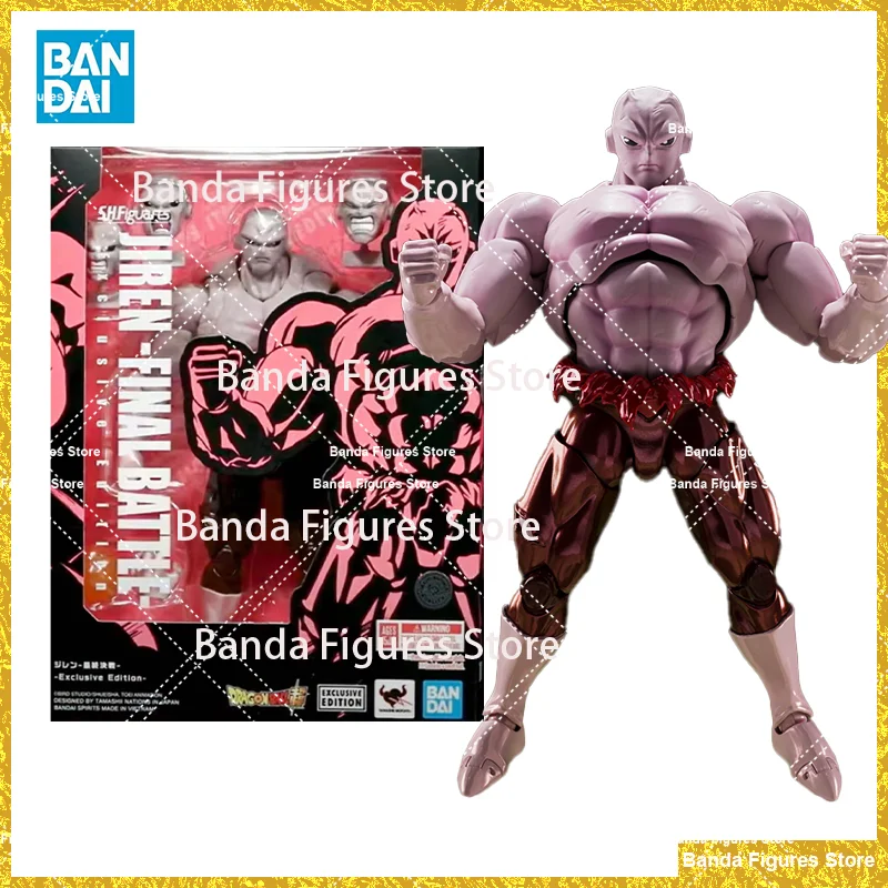 Original Bandai S.H.Figuarts SHF Jiren Final Battle 2024 SDCC Exclusive Edition Dragon Ball Z In Stock Anime Action Model Toys