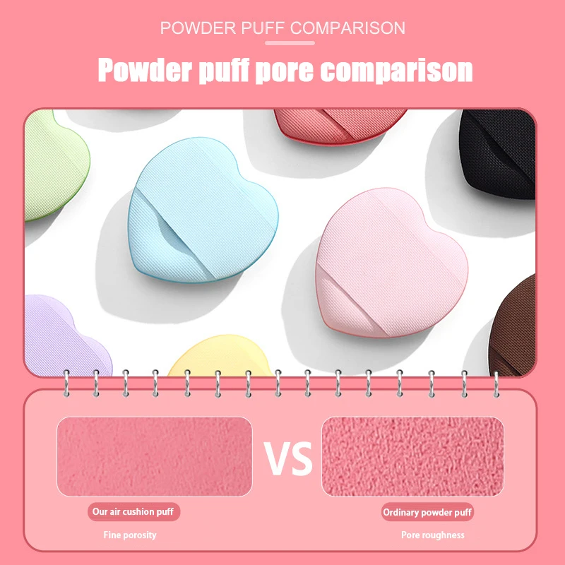 Mini Finger Puff Foundation Concealer Detail Puff Professional Cosmetic Cushion Puff Makeup Tool Face Makeup Sponge Dry And Wet