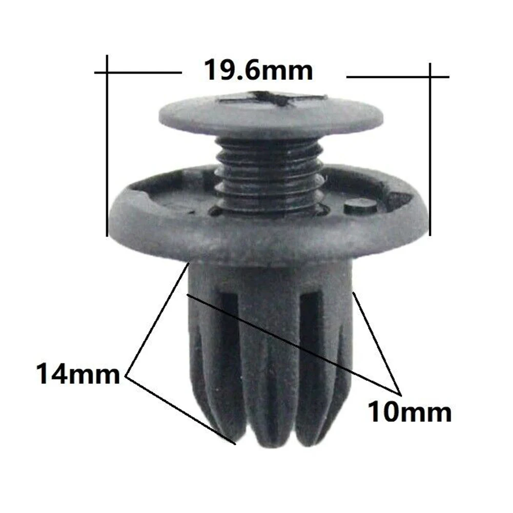 10Pcs Inner Wheel Arch Liner Fastener Clips For BMW Mini For Cooper R50 R52 R56 Car Accessories 7130702966 Plastic Clips