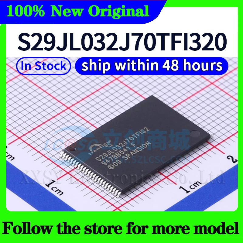 

S29JL032J70TFI320 High quality New