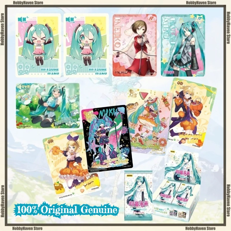 

В наличии Карточная игра Hatsune Miku Charm Pack Dream Sweetheart Part 2 CR Официальная подлинная коллекция периферийных карт в подарок