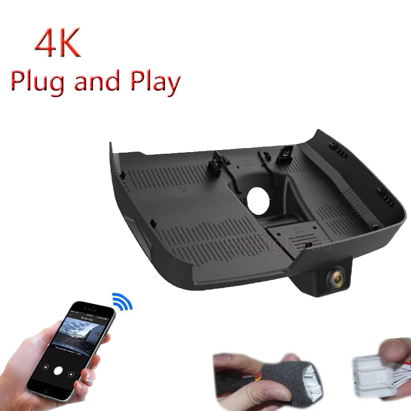 4K Plug And Play For Chery Preface L High Version 2024 Car Video Recorder Wifi DVR Dash Camera Dashing Cam Night Vision