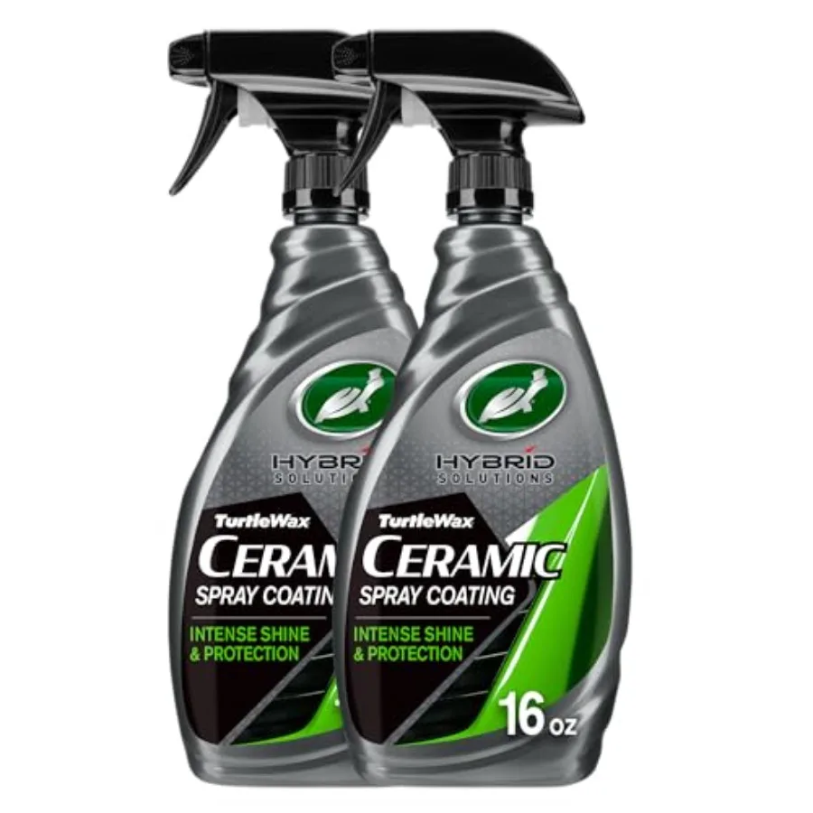 Hybrid Solutions Ceramic Spray Coating, High Shine Car Wax, Offers Durable Paint Protection, Extreme Water Beading Action, Safe