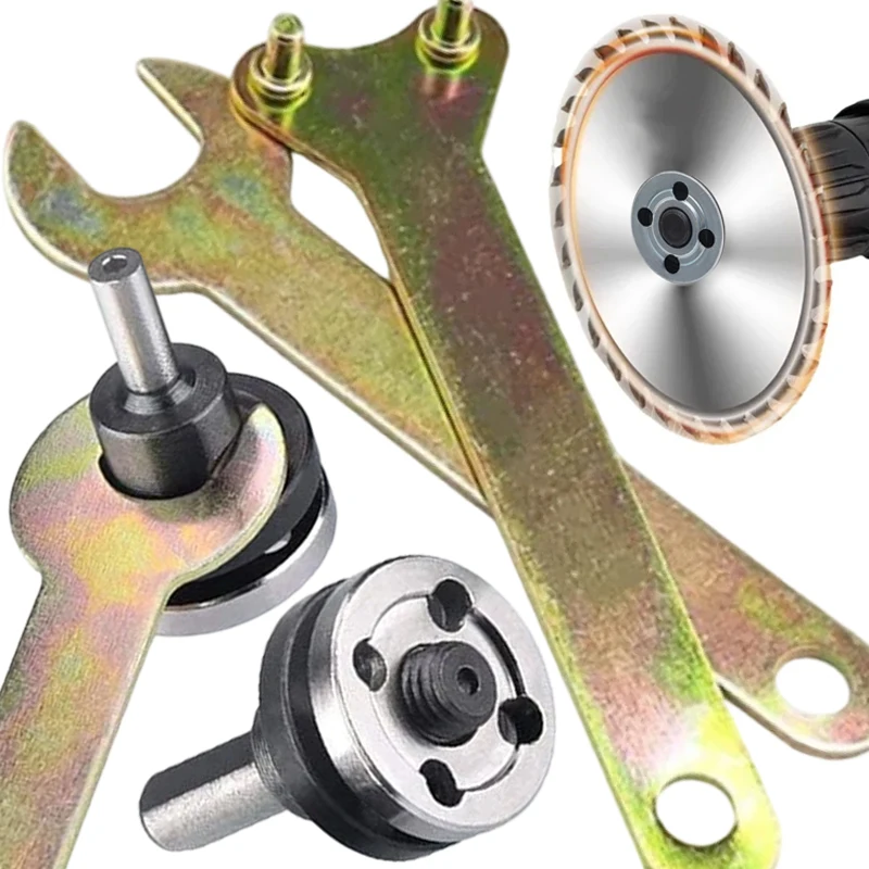 

Электрическая дрель 5 в 1, угловая шлифовальная машина, набор металлических шатунов, адаптер для шлифовального соединения, режущий диск, полировальное колесо