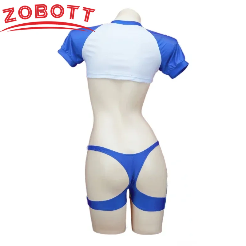 Japanese Student Gym Outfit Anime Short Gymnastics Uniform Cosplay Costume Women Shorts Set Role Play Underwear Hollow Lingerie