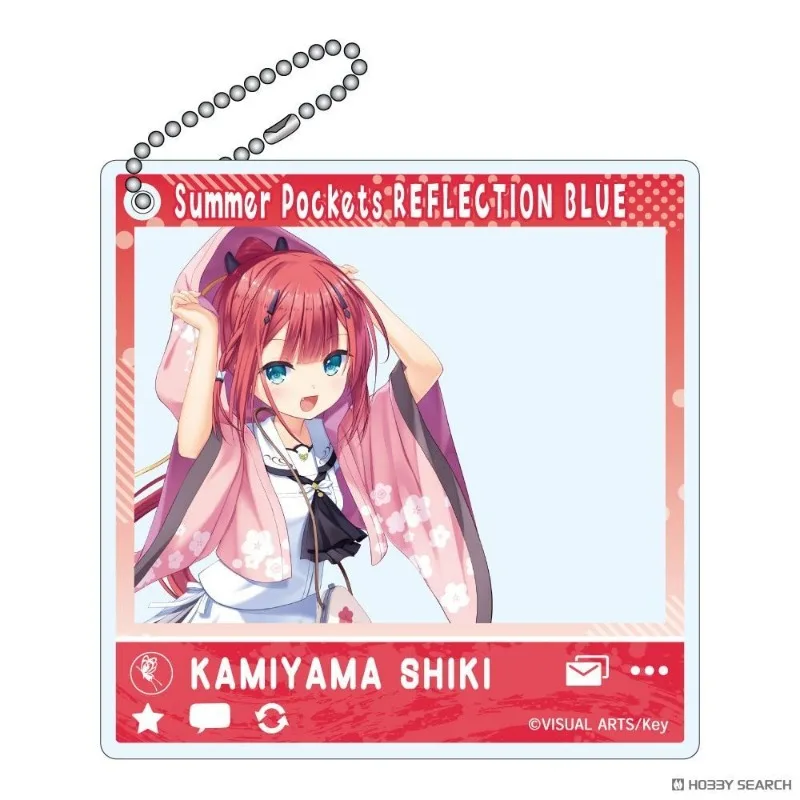 Summer Pockets Acrylic Keychain Naruse Shiroha Sorakado Ao Kushima Kamome Ultra‑Lightweight Water Bottle Pencil Case Dangler