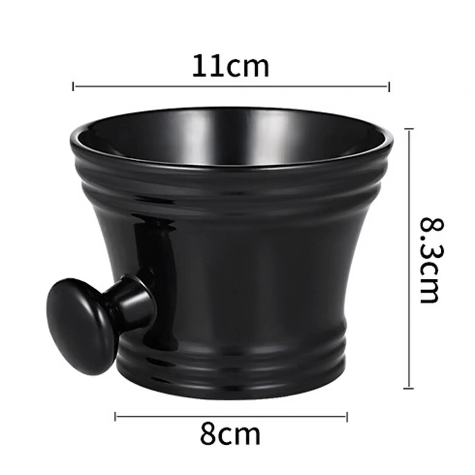 남성용 리치 폼 면도 머그잔, 면도 비누 그릇 생산, 아버지 남편, 2 개