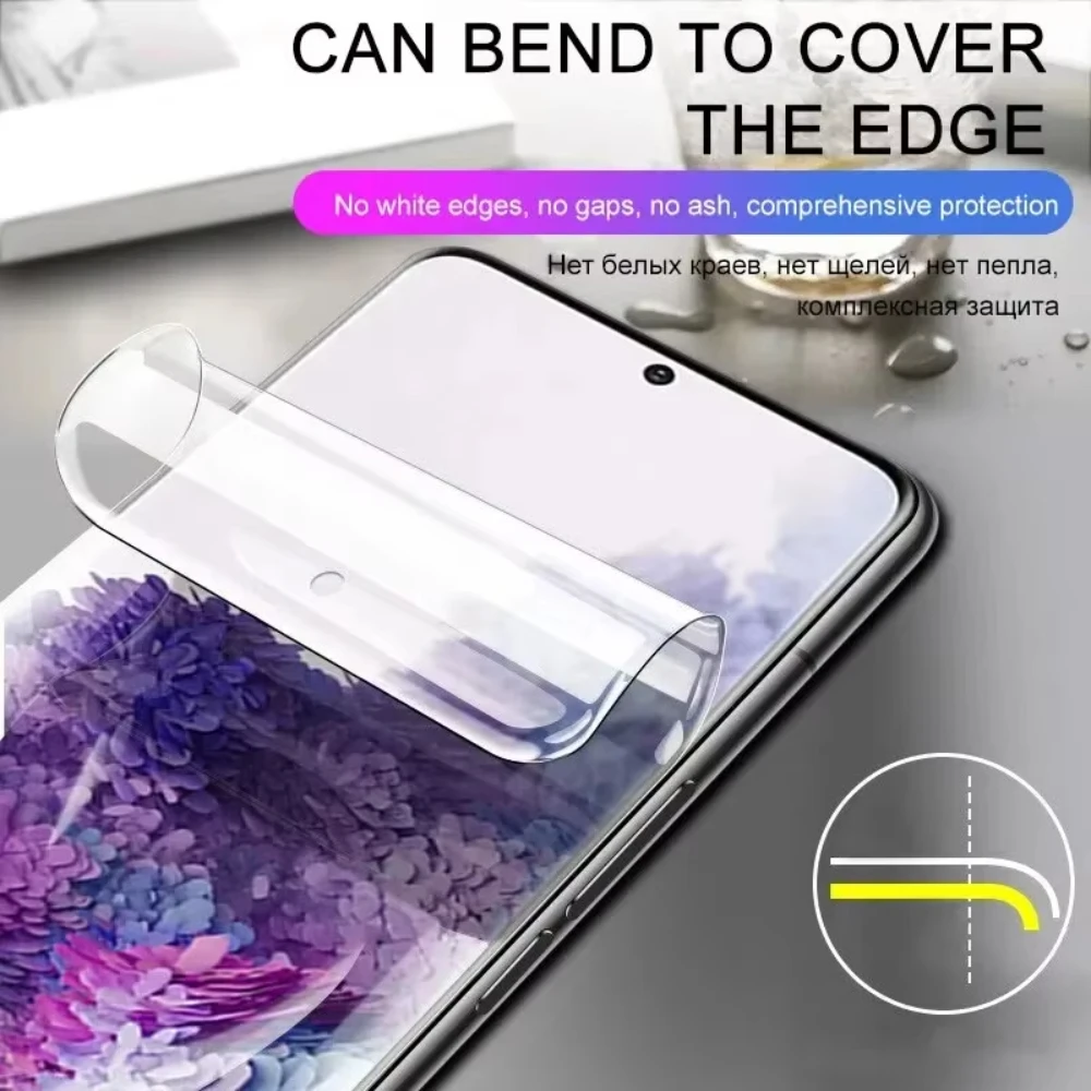 4Pcs Hydrogel Film Full Cover For Samsung Galaxy S26 S25 S24 S23 S10 S20 S21 S22 S24 Ultra Plus FE A34 A54 Screen Protector Film - view 2