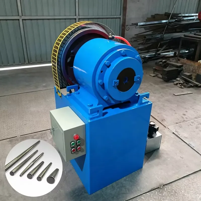 CE Certification Factory Direct 4KW Conical Tube Shrinking Machine 7-30s Molding Cycle 0.5-2.0mm Pipe Wall Thickness for
