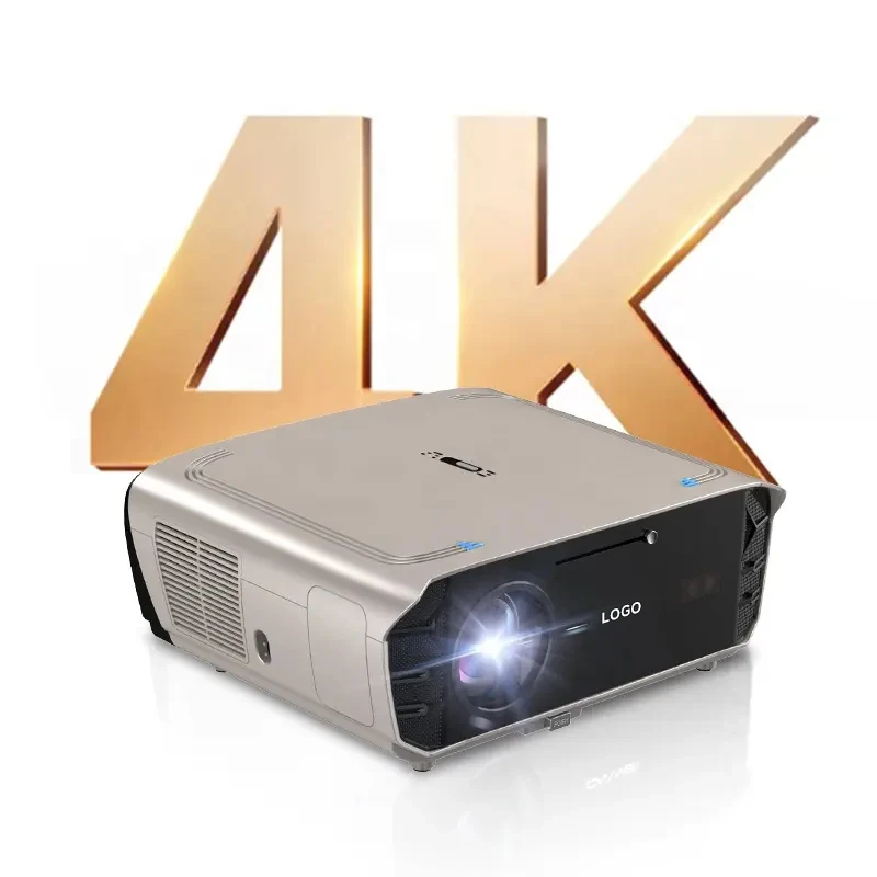 

OEM/ODM High Brightness 4K Beamer Portable Android Smart Projector LED Light Auto Focus Hifi Speakers Projector