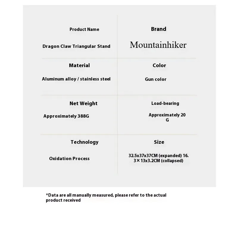 MOUNTAINHIKER Dreibeinhalterung Camping Multifunktions-Kocher-Verlängerungshalterung, Multifunktionaler tragbarer Outdoor-Kocherkopf – Detail 15