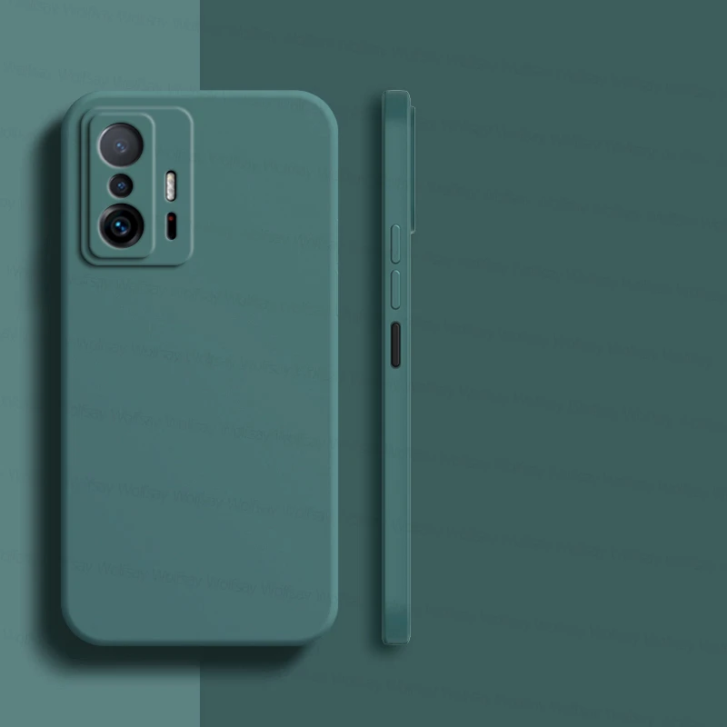 For Xiaomi 11T Pro Case Xiaomi 11T 12T 13T 14T 15T Pro 5G Cover Shockproof Liquid Silicone TPU Phone Back Cover Xiaomi 11T Pro