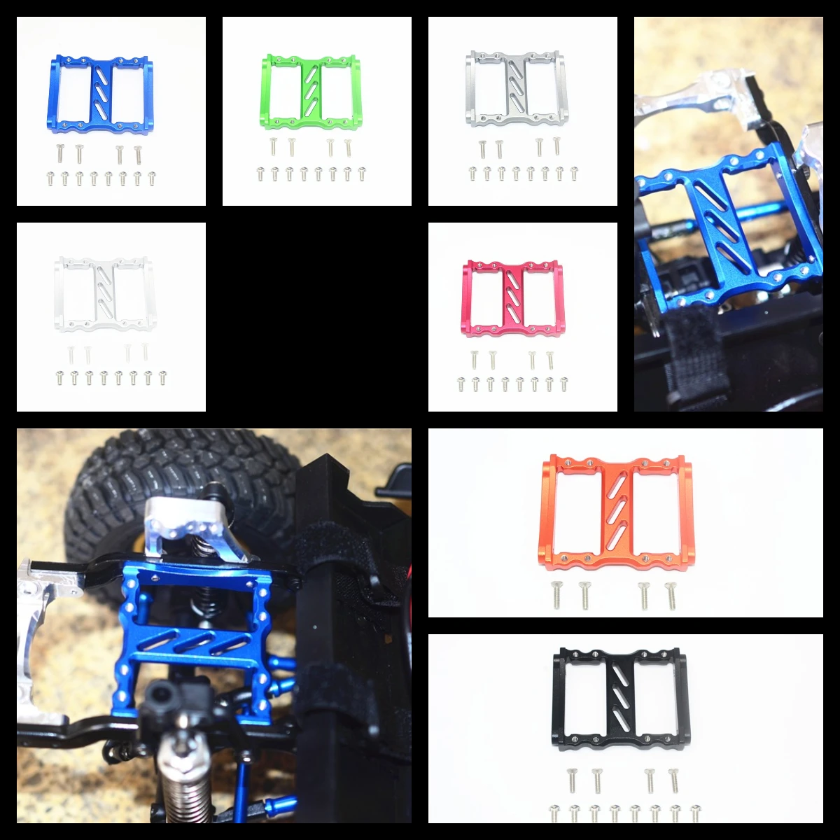 

GPM Aluminum Front Servo Mount For ELEMENT RC 1/10 Enduro Sendero Trail Truck