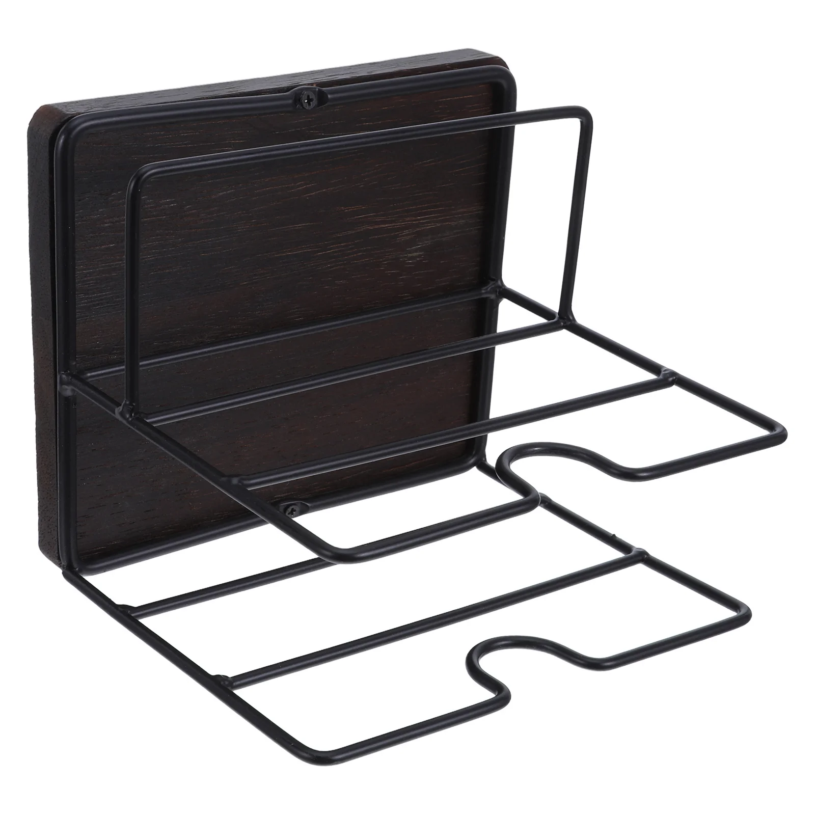 

Tabletop Napkin Holder Rustic Dining Room Paper Napkin Storage Stand For Kitchen Coffee Table Organizer Vertical Tissue