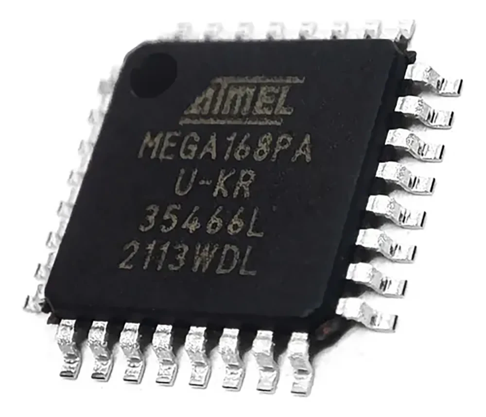 1~100Pcs ATMEGA168PA-AU TQFP32 SMD 8 Bit Microcontroller 16K Flash Memory Original Semiconductor MCU Integrated Circuit Chip