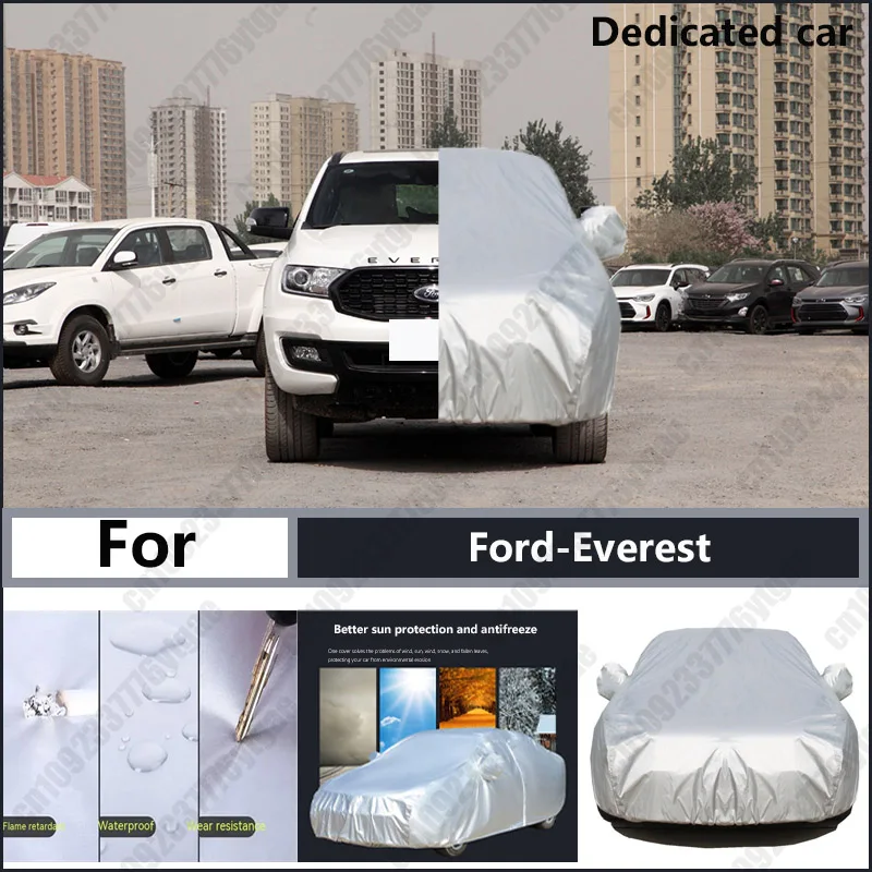 

For Ford-Everest Oxford cloth car cover for sun protection, rain resistance, and all season special car dust cover