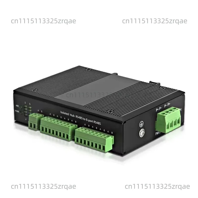 485 hub 8-way 16-way repeater splitter 485 hub signal isolator module 1 branch 8-port 16-port industrial 485 communication hub