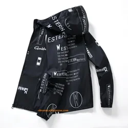 Gamakatsu New Men's Fishing Shirts Outdoor Sunscreen Summer Fishing Clothing Hooded Uv Protection Breathable Fishing Jacket