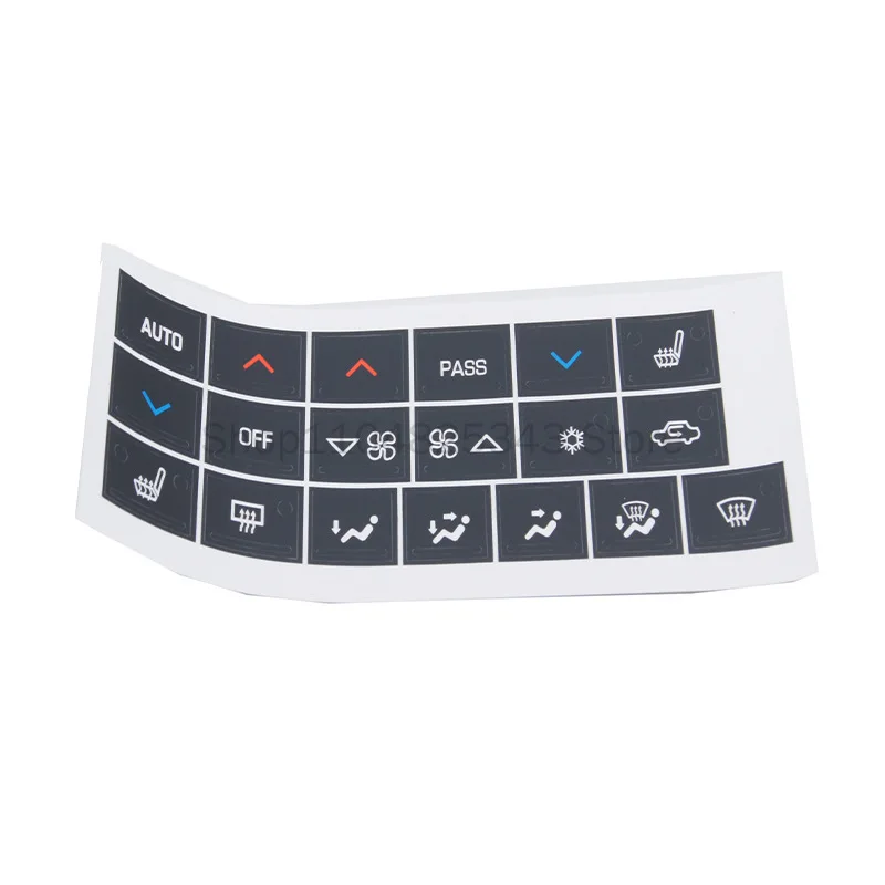 TZ-12 for 05-09 Buick Auto Parts Instrument Sticker Interior Sticker Button Sticker view 5