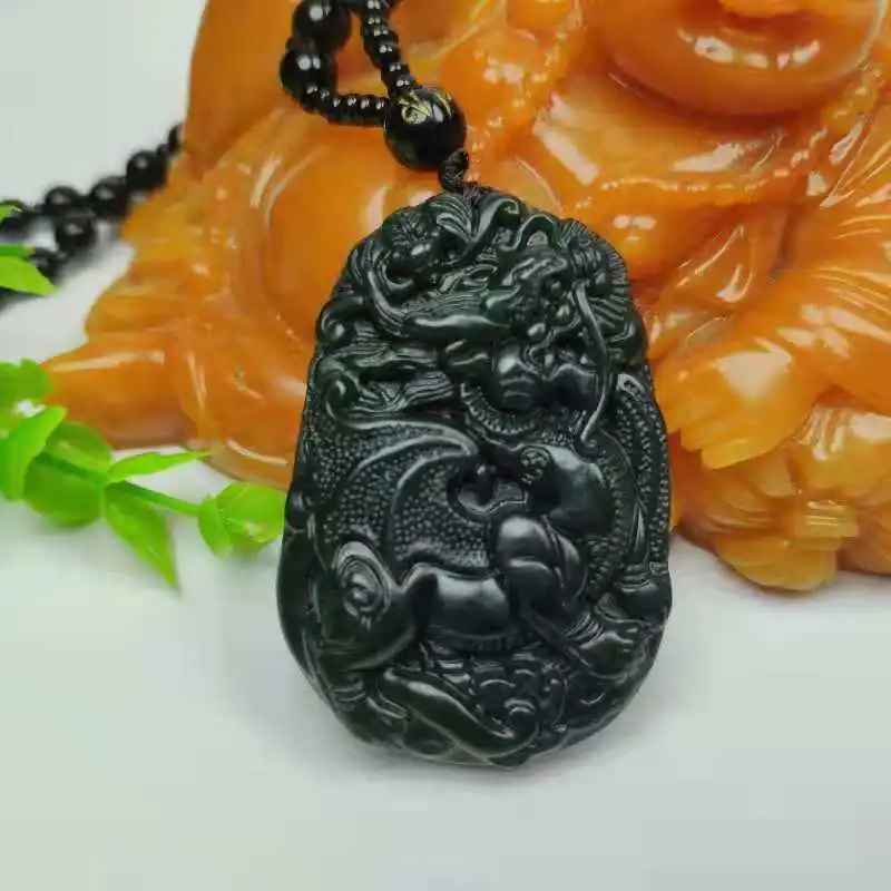 

Натуральный высококачественный кулон Hotan Jade, синий нефрит, бренд Pixiu, стабильное магнитное поле, привлекает богатство