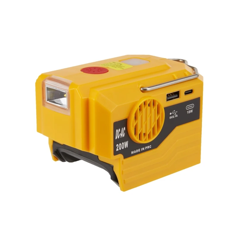 Power Inverter for Makita for DeWalt for Bosch for Makita 18V Battery To 220V AC Output Modified Sine Wave Inverter Generator