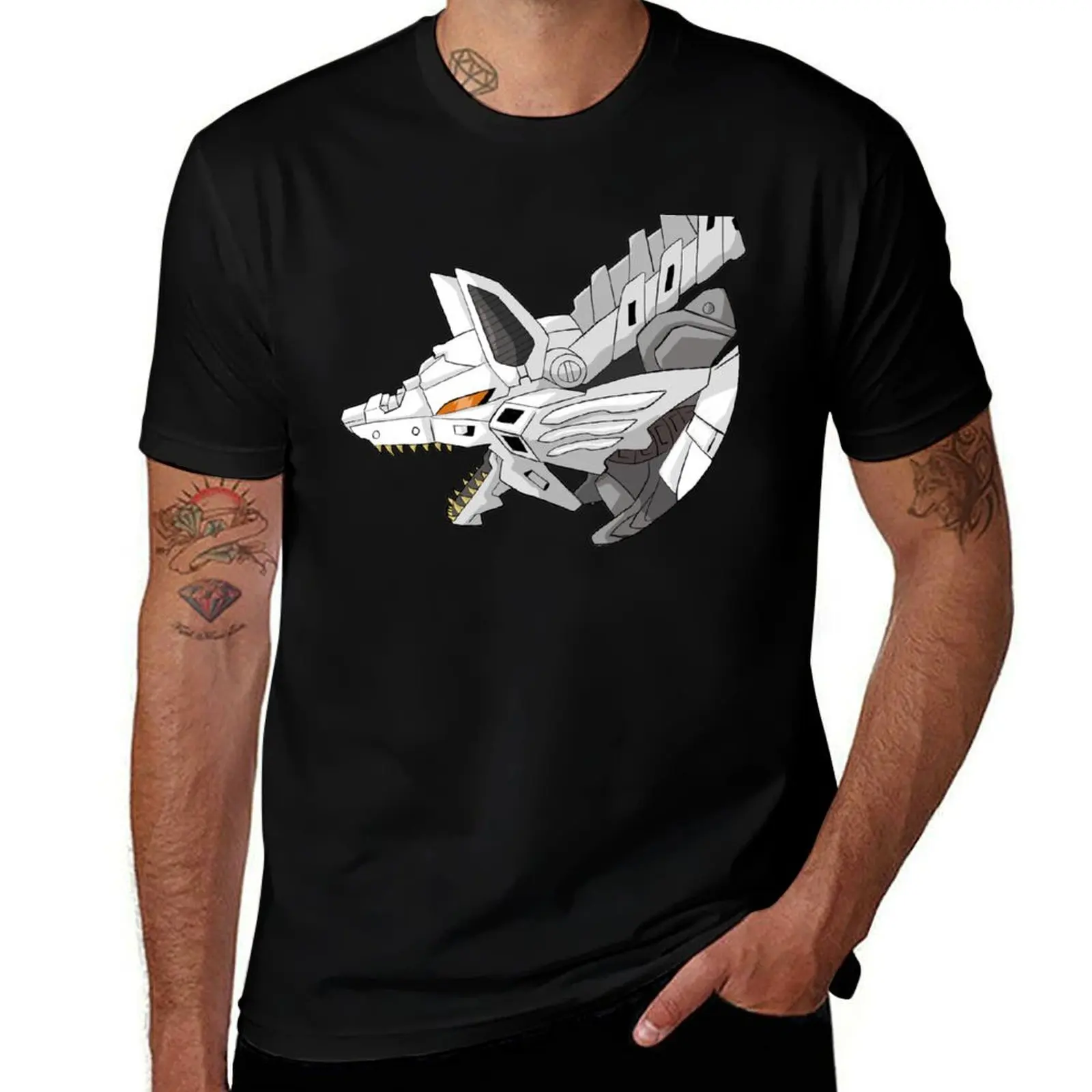 

Zoids Konig Wolf Sticker T-Shirt man tshirt t shirt man casual T-Shirt
