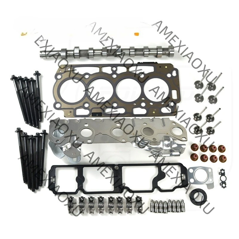 0801.FC for Peugeot Citroen DV6C Engine Camshaft Cylinder Head Reassembly Kit 0200HS AMEXIAOXU