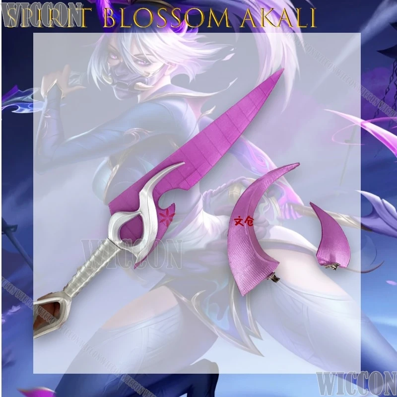 

‌Spirit Blossom Akali DaggerR Cosplay Hair Accessories Weon Anime Outfit High QualityHallowmas Adult Christmas Navidad Comic Con