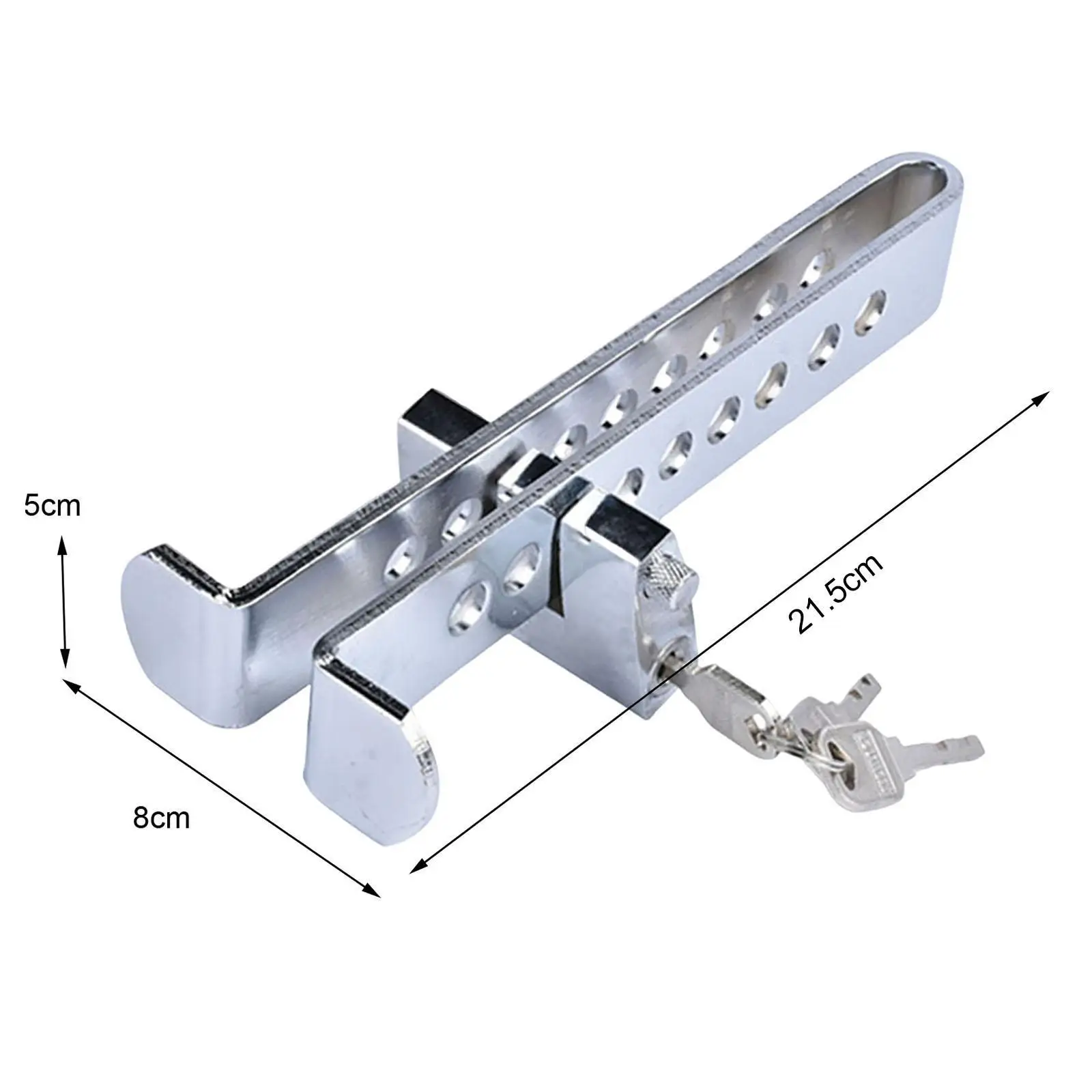 Universal Car Truck Clutch Security Lock Multifunctional Sturdy with 3 Keys