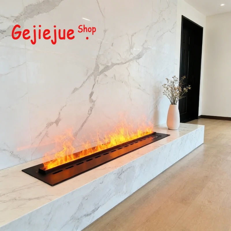 

Умный домашний камин-генератор тумана для чистого воздуха - Технология тумана на водной основе, без дыма, без сажи, без запаха.