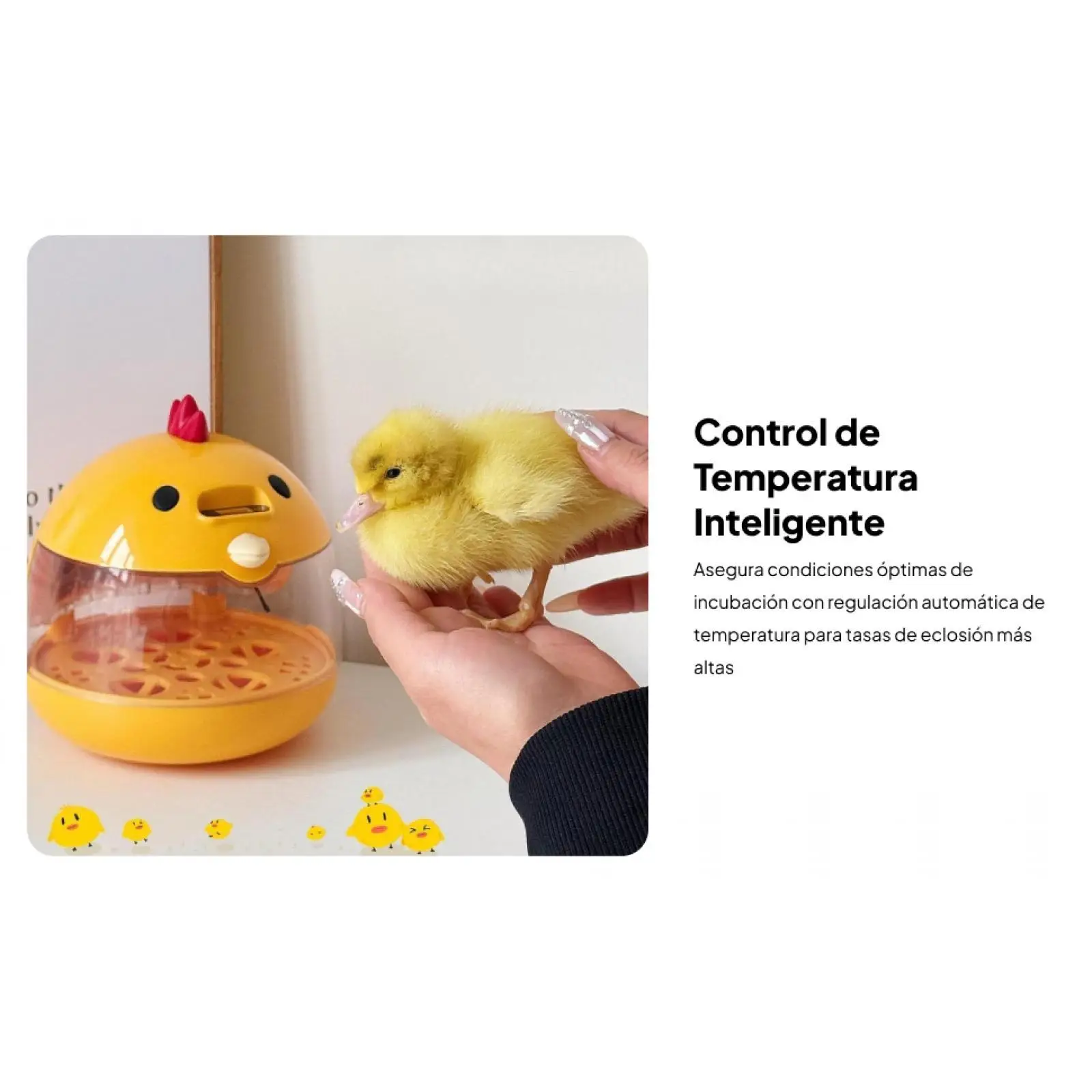 

Цифровой инкубатор для яиц с прозрачным окном и автоматическим регулированием температуры для куриных, перепелиных, гусиных и птичьих яиц