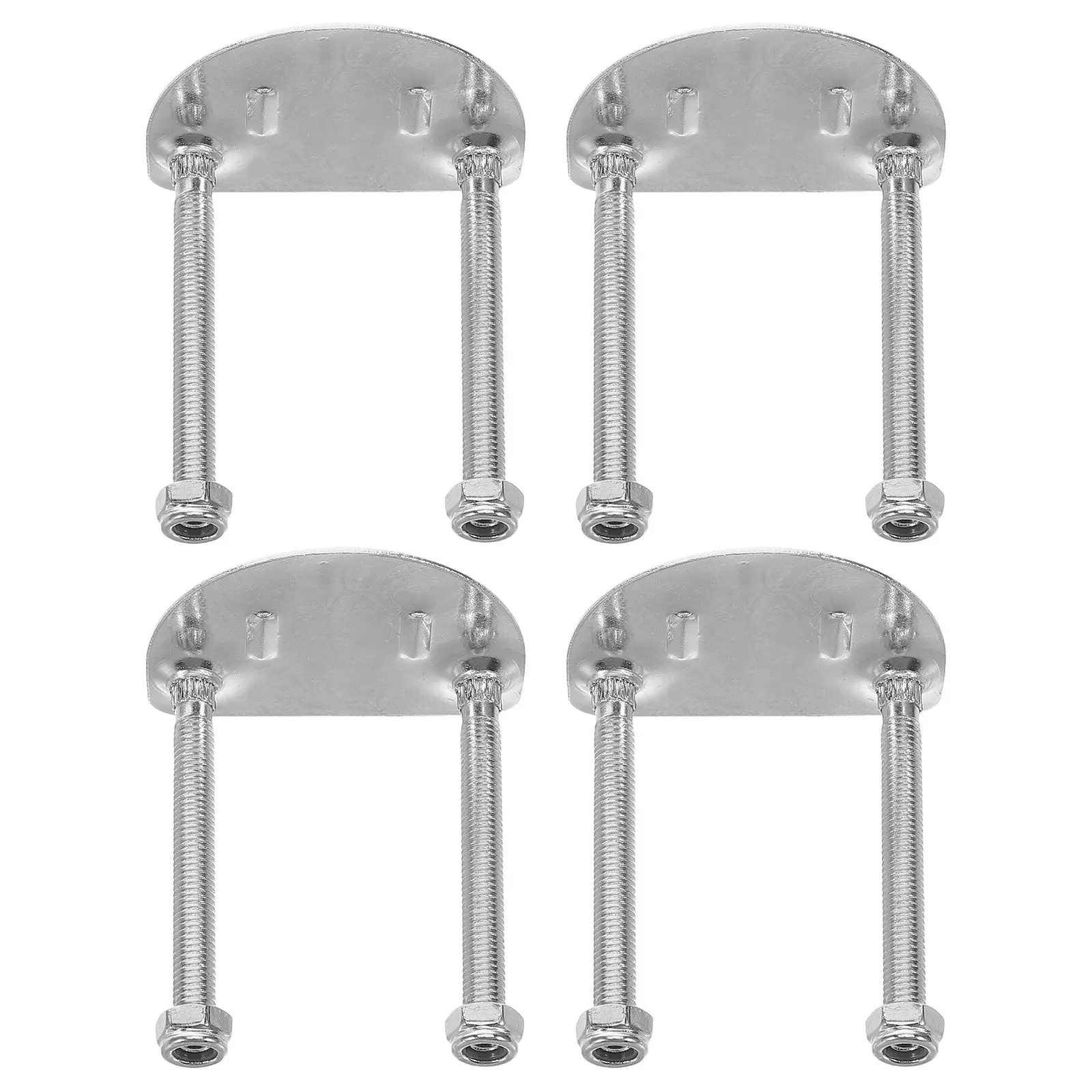 

Комплект из 4 кронштейнов для роликовых коньков: пластина для плавного скольжения, амортизация, для использования в помещении и на улице, универсальная запчасть для ремонта коньков, совместимая