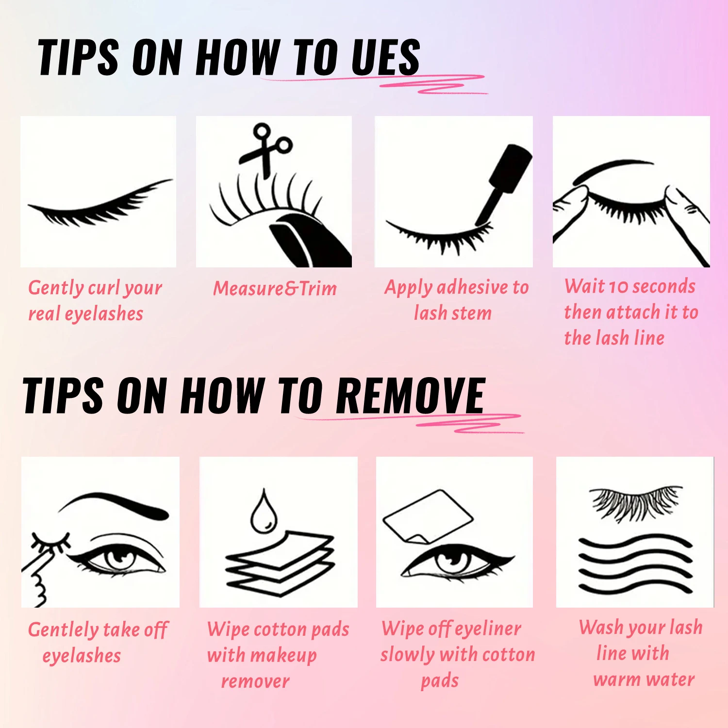 Pestañas de visón Pestañas de visón sintético esponjosas naturales Volumen grueso 3D D Curl Pestañas rusas Pestañas tenues Aspecto como extensiones Pestañas postizas Paquete de 7 pares